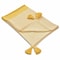 Homeroots 50" X 60" Yellow Woven Cotton Striped Throw Blanket with Tassels 516600 - alternate 6