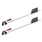 Powertec 36 in. Steel Bar Clamps w/ 600 lbs Loads Limit & 2-1/2 in. Throat, Quick-Release F Clamp, 2PK 71920N - alternate 1