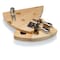 Picnic Time Family Of Brands Swiss Cheese Cutting Board & Tools Set, Parawood 850-00-505-000-0 - alternate 1