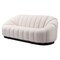 Homeroots 85" Cream Curved Sofa 557022 - alternate 8