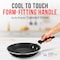 Bakken-Swiss 14-Piece Pots and Pans Set, Non-Stick, with Lids, Skillet Pans, Gas, Electric, Induction, Black BKCWL14B - alternate 6