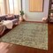 Homeroots 3' X 5' Olive Green Oriental Washable Indoor Outdoor Area Rug 607566 - alternate 8