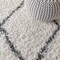 Jonathan Y Mercer Shag Plush Tassel Moroccan Tribal Geometric Trellis Cream/Gray 3 ft. x 5 ft. Area Rug MCR103B-3 - alternate 7
