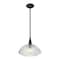 Z-Lite Lunelle Matte Black 1 Light Pendant 3051P12-MB - alternate 6