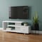 Homeroots 60in White Open Shelving TV Stand 332883 - alternate 5