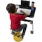 Kore Design Kids Sit-Stand Mobile Student Desk for Schools, Classrooms, 31in to 38in tall, Black 803946 - alternate 4