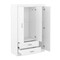 Homeroots White Solid and Manufactured Wood Bedroom Set 592879 - alternate 9