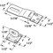 Prime-Line Door and Gate, Safety Hasp Hinge Latch, Fixed Staple 1-3/4 inch, Screws, Galvanized, Solid Brass Pin U 117123 - alternate 5