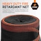Xpose Safety Construction Safety Debris Net, 4x150 ft, 1/4in Mesh, Fire Retardant, Black, Heavy Duty NFR14-4150-BLK-X - alternate 5