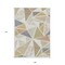Homeroots 9' X 12' Ivory Brown And Green Geometric Washable Indoor Outdoor Area Rug 600376 - alternate 7