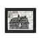 Homeroots SIMPLE & GOOD BARN Black Framed Print Wall Art 529768 - alternate 4