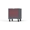 Strong Hold 8 drawer cabinet - (7x 2in, 1x 3in) - Red accents - Keyed Different S3036-PCDAS-0801DS - alternate 3