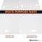 Irontread Mats Ground Protection Mat, Heavy Duty, Diamond Tread Pattern, HDPE, 1/2in Thick, 4ft x 8ft, White, 50PK ITGPM-100-WH-50 - alternate 6