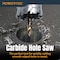 Powertec 1-1/2in Tungsten Carbide Hole Saw for Soft & Hard Metal, Titanium-Plated Pilot Drill Bit, 2PK 14904-P2 - alternate 6