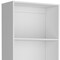Homeroots Set of Three White Wood Eleven Tier Modular Bookcase with Two Doors, 3PK 546630 - alternate 6