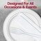Smarty Had A Party MW Cutlery Kit - Fork, Milk Straw and Napkin, 1000PK 855-CASE - alternate 6