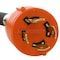 Ac Works SOOW Extension Cord, 12 AWG, 12/3, 1 Outlets, L15-20R, Black, Rubber, L15-20P, 25 ft L1520PR-025 - alternate 3