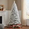 Homeroots 6' Full Flocked Pine Christmas Tree 713055 - alternate 4