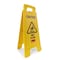 Rubbermaid Commercial FLOOR SIGN W/CAUTION WET FLOOR SMFG611277YEL - alternate 1