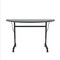 Correll Half Round Econoline TFL Flip Top Table, 48 in W, 23 in to 31 in H, Particleboard Top, Gray Granite FTM2448TFHR-15 - alternate 10
