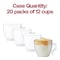 Smarty Had A Party 2 oz. Clear Square Plastic Mini Coffee Tea Cups (240 Cups), 240PK 6937C-CASE - alternate 8