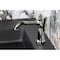 Kingston Brass One-Handle Single-Hole Bathroom Faucet with Push Pop-Up Drain, Polished Nickel KS3546TKL - alternate 6