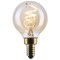 Satco 3.5 Watt G16.5 LED 2000K CCT Candelabra Base Clear Glass Amber Coil Filament Dimmable 120 Volt S14209 - alternate 6
