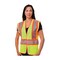 Pip ANSI Type R Class 2 Two-Tone Three Pocket Mesh Vest 302-MVATLY-M - alternate 3