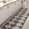 Jonathan Y Draper Classic Geometric Diamond Pattern Dark Gray/Light Gray 2 ft. x 8 ft. Runner Rug ATH100C-28 - alternate 6