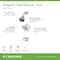 Symmons Origins Single Handle Tub and Shower Faucet Trim Kit - 1.5 GPM (Valve Not Included) 9602-P-1.5-TRM - alternate 3