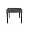 Homeroots 72" Black Solid Wood Dining Table 521838 - alternate 4