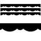 Creative Teaching Press Core Decor Black Stylish Scallops EZ Border, 48 Feet Per Pack, 3PK 10457 - alternate 1