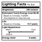 Bulbrite 40W Warm Wht Lght B11 Clear Dimmable (E12) Candelabra Screw Base LED Filament Lght Bulb, 2700K, 4PK 861413 - alternate 9