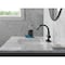 Delta Albion Single Handle Bathroom Faucet Matte Black 15855LF-BL - alternate 6