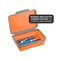 Its Academic Flexi Storage Box with Lid, Collapsible Pencil Case Design for Craft and School Supplies, Orange 23124-OG21-DM - alternate 6