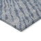 Homeroots 8' X 10' Blue Gray And Silver Abstract Washable Indoor Outdoor Area Rug 588007 - alternate 7