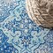 Jonathan Y Bohemian FLAIR Boho Vintage Medallion Cream/Blue 3 ft. x 5 ft. Area Rug BMF106B-3 - alternate 8