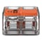 Wago Lever Wire Connector, 12 AWG Max, 2 Port, Transparent, Polycarbonate Insulation, 600 V, 32 A, 100PK 221-412/K194-4045 - alternate 5