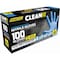 Ironclad Performance Wear Disposable Gloves, 5 mil Palm, M, 100 PK, Blue M02002 - alternate 2