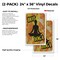 Signmission Hot Yoga, Vinyl Decals Only 24 Inch x 36 Inch, Vinyl Decal, 2PK DSB-2436-2PACK-30394 - alternate 2