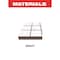 Diablo 2 3/4 in. X 2 3/4 in. W Diamond Grit Oscillating Blade Grout DOU16DGX - alternate 8
