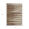 Homeroots 3' X 5' Brown Beige And Ivory Striped Washable Indoor Outdoor Area Rug 597229 - alternate 7