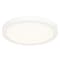 Dals Lighting Delta 18'' Square Indoor/Outdoor LED Flush Mount 120/277/347V, White CFLEDR18-CC-V-WH - alternate 1
