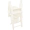 Outdoor Expressions Wht HDPE Adirondack Chair EY8001WH - alternate 4
