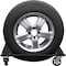 Performance Tool Wheel Dolly, 1000 lb Capacity, 3.5 in. Casters, 14 in. Tire Width W54013 - alternate 4