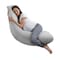 Vevor Pregnancy Pillows L-Shaped Maternity Pillow for Pregnant Women Soft & Breathable U02 - alternate 1