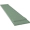 Ekena Millwork True Fit PVC, Two Board Joined Board-n-Batten Shutters, Track Green, 10 3/4W x 57H, PR TFP101BBF11X057TG - alternate 10