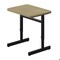 Correll HPL Student Desk, 20 in D X 27 in W X Particleboard, Fusion Maple W/ Fusion Maple Band CSA2027-16-09-16 - alternate 1