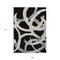 Homeroots 9' X 12' Black Ivory And Gray Abstract Washable Indoor Outdoor Area Rug 599110 - alternate 7