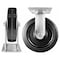 Hyw Products Heavy Duty Caster 8in x 2in Phenolic Wheel Stainless Steel - Rigid 40-80R-A1-PH(STS) - alternate 3